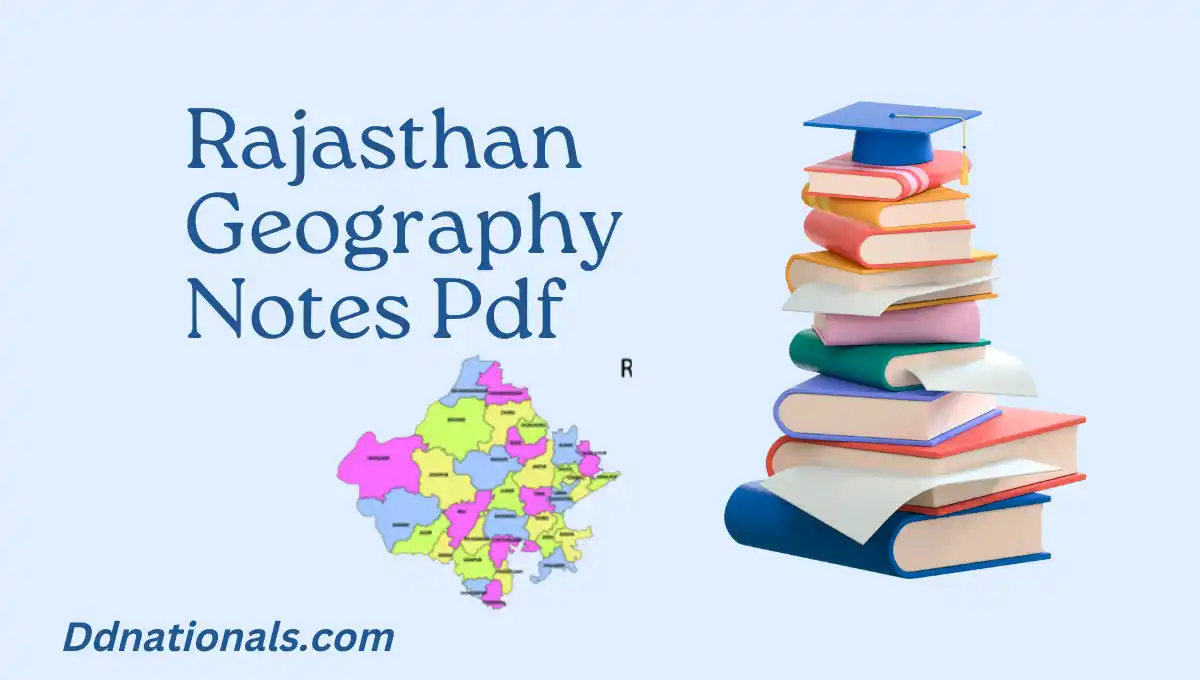 Rajasthan Geography notes Pdf By Springboard, geography notes pdf of rajasthan, rajasthan ka bhugol notes pdf, Rajasthan geography notes pdf Download in Hindi