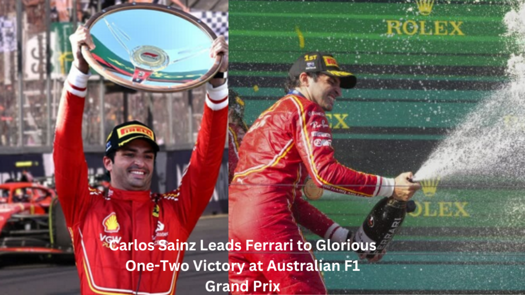 Carlos Sainz Leads Ferrari to Glorious One-Two Victory 